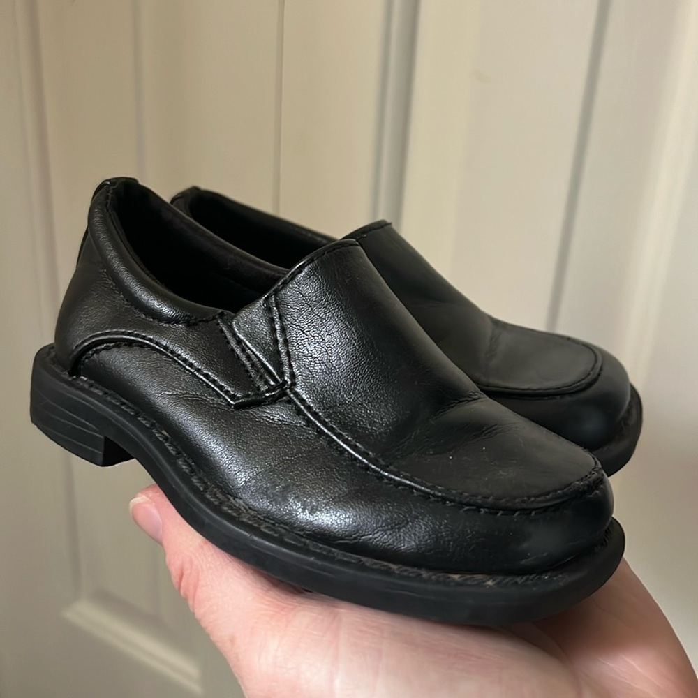 Smart Fit black size 5 toddler loafers